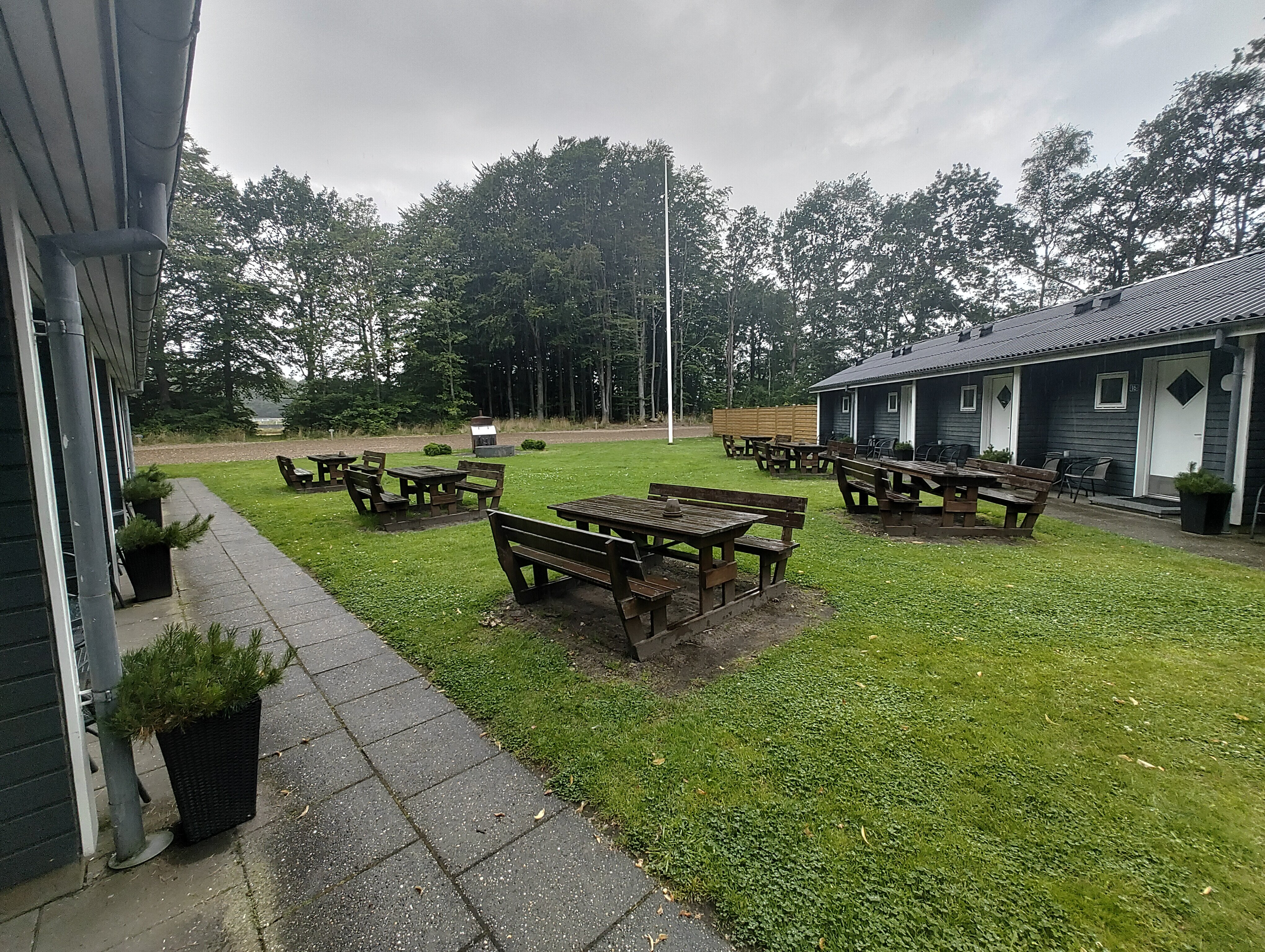 Ansager Hotel og Hytteby-浴室
