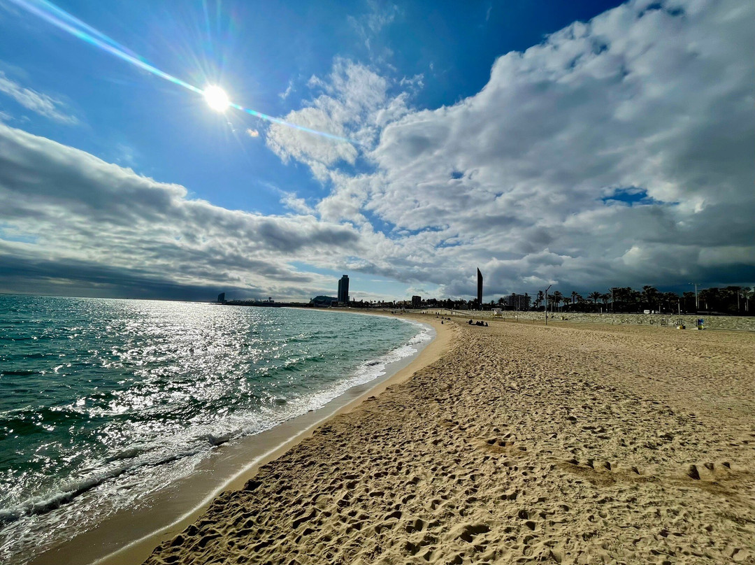 Platja De La Mar Bella-巴塞罗那必去景点