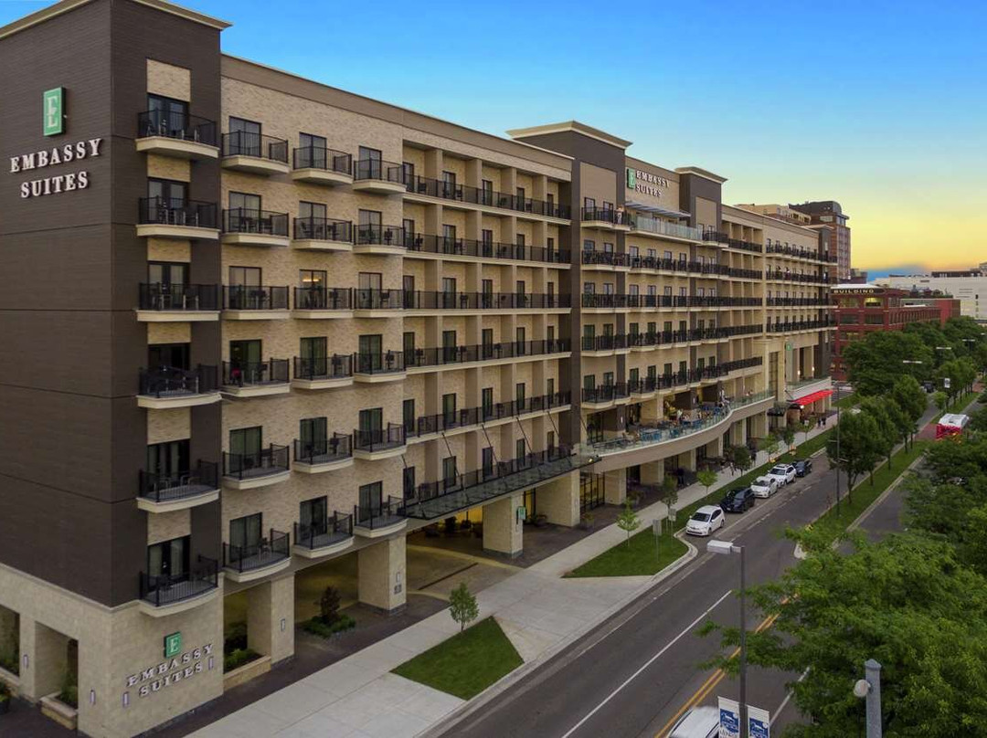 大急流市酒店住宿-Embassy Suites by Hilton Grand Rapids Downtown