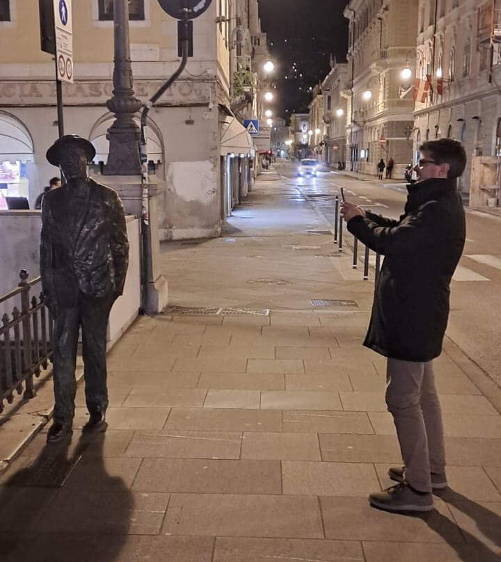 Statua di James Joyce-的里雅斯特必去景点