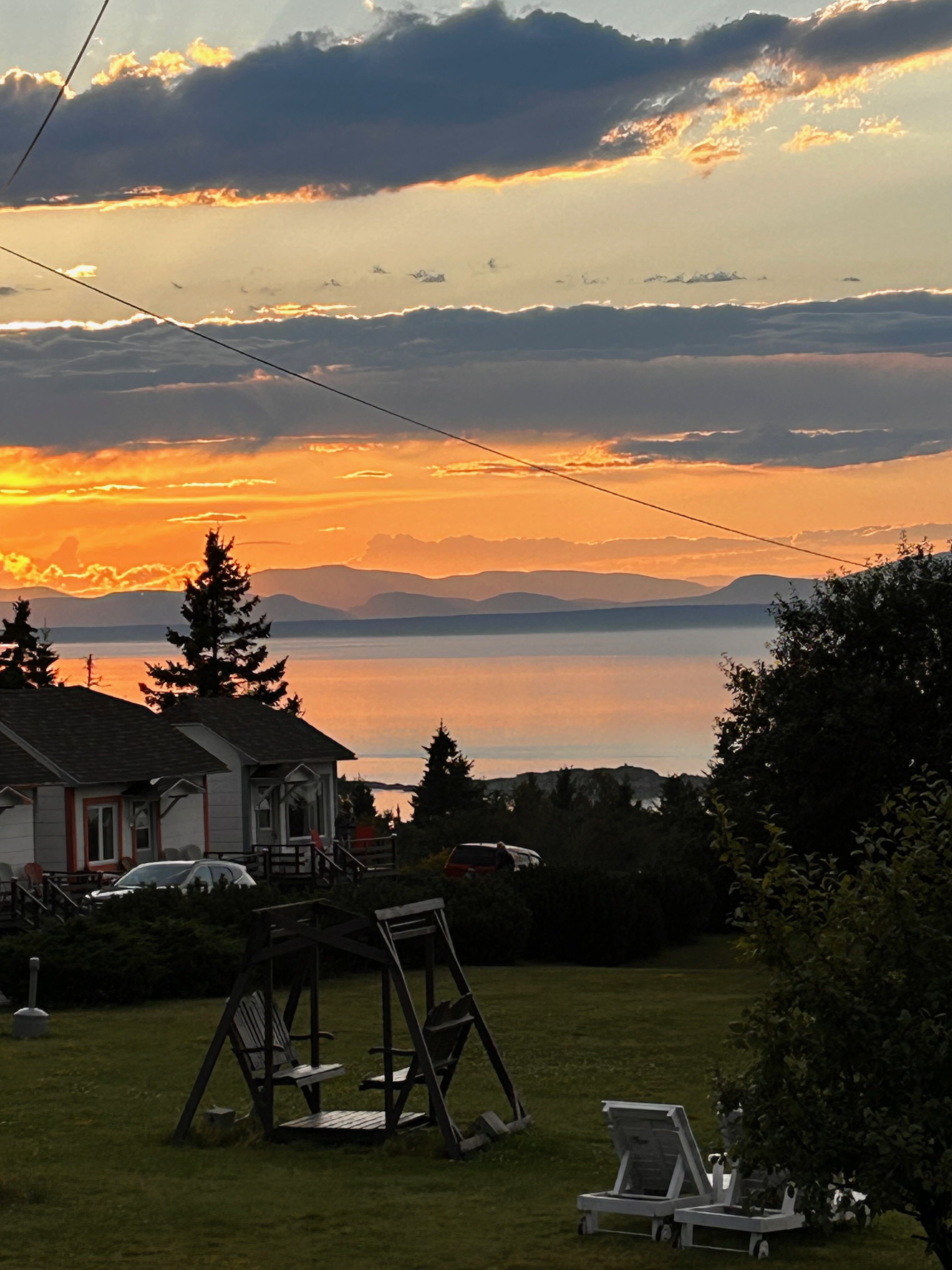 Motel Au Fleuve D'Argent Et Chalets-浴室