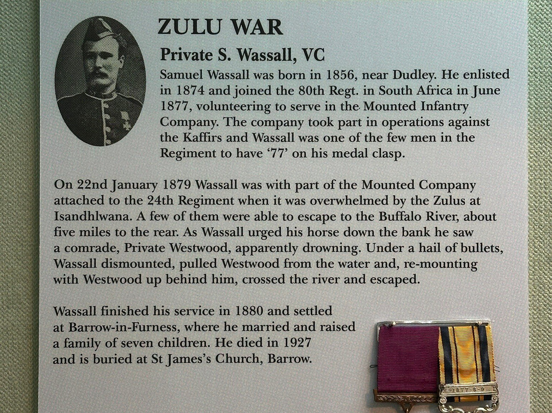 The Staffordshire Regiment Museum-Whittington必去景点