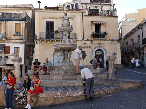 Quattro Fontane di Taormina-陶尔米纳必去景点