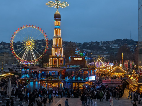 斯图加特王宫广场-斯图加特必去景点