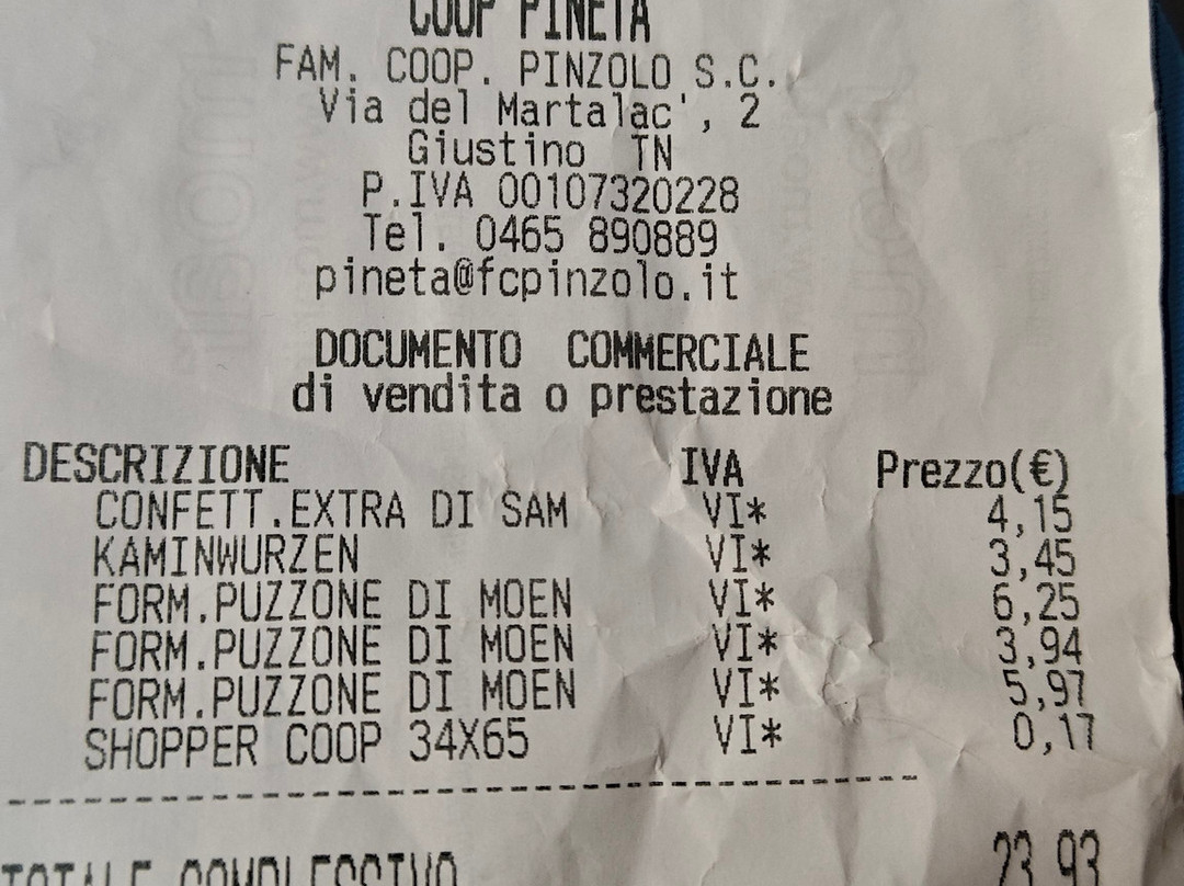 Famiglia Cooperativa Pinzolo-平佐洛必去景点