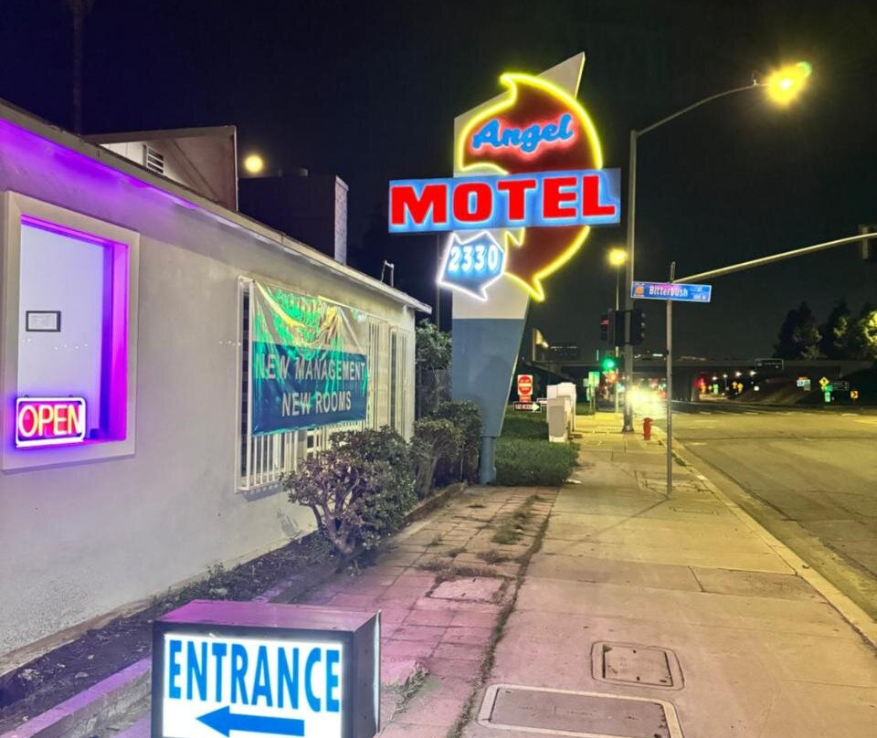 Angel Motel near Anaheim