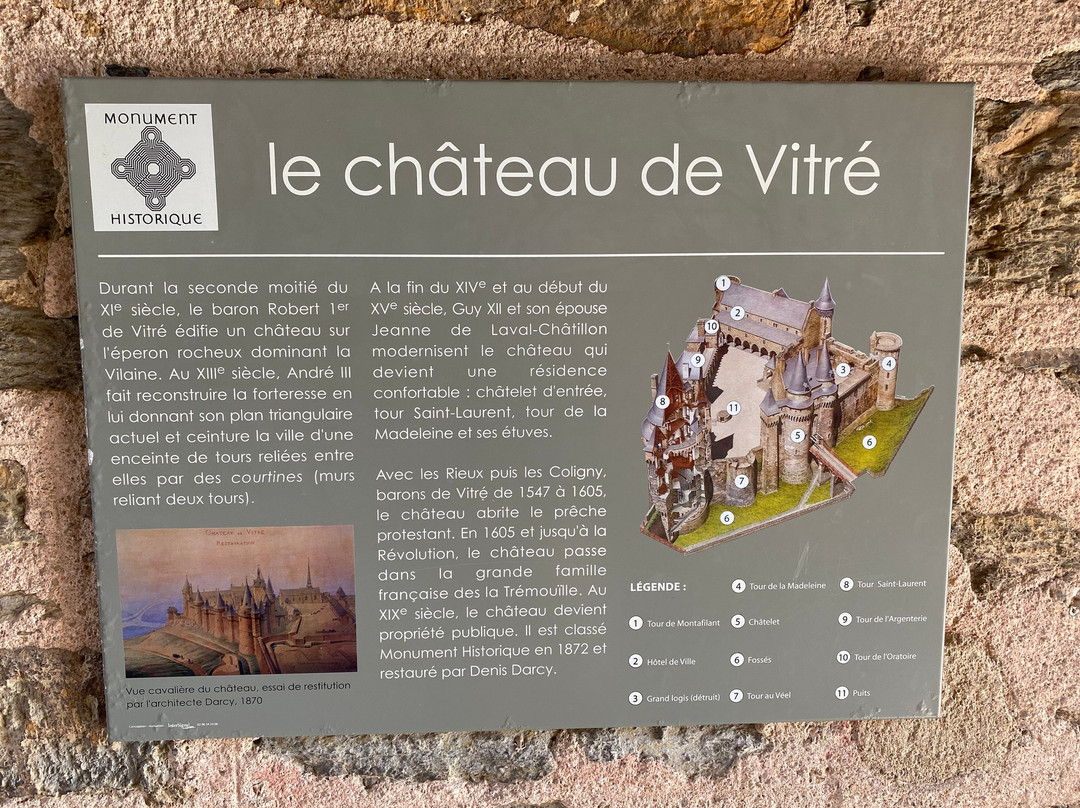 Centre Historique du Vitre-Vitre必去景点