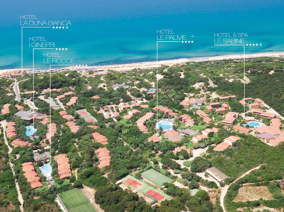 Badesi酒店住宿-Resort & Spa Le Dune
