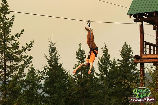 Oyama Zipline Adventure Park-Lake Country必去景点