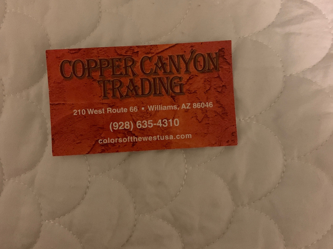 Copper Canyon Trading-威廉姆斯必去景点