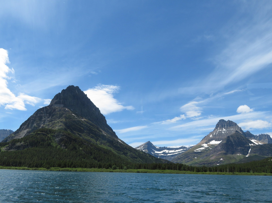 Swiftcurrent Falls-冰河国家公园必去景点