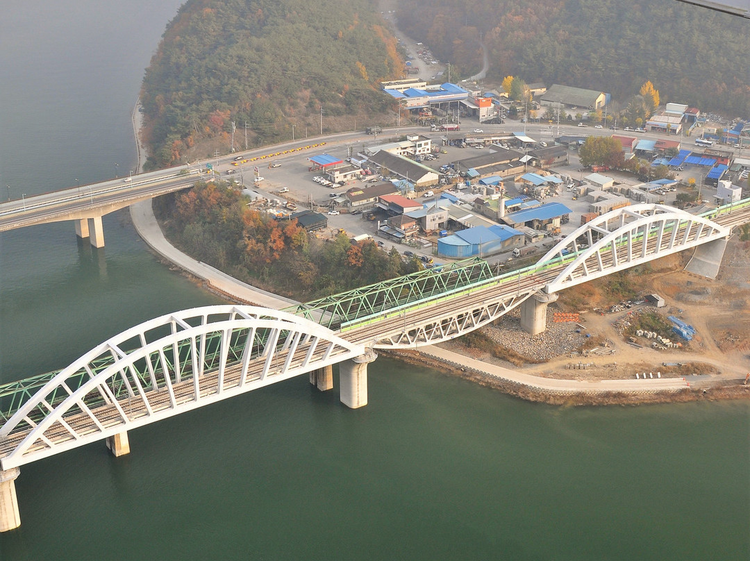Mancheonha Skywalk-丹阳郡必去景点