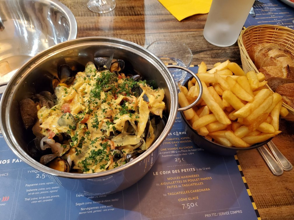 Sanguinet餐馆和美食-La Cabane A Moules