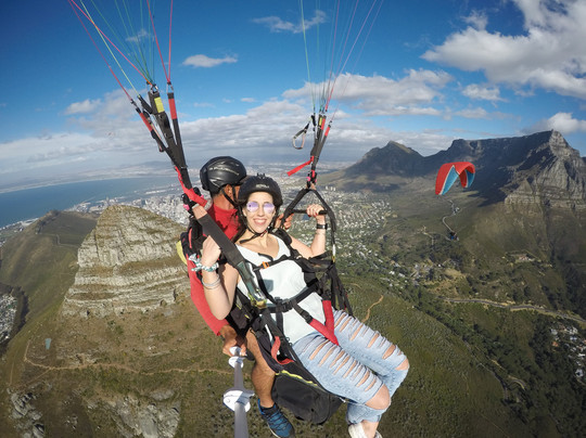 Skywings Paragliding-开普敦中心区必去景点