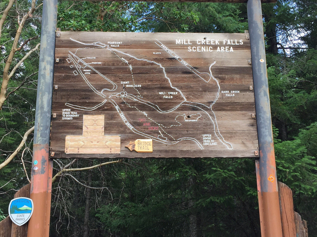 Mill Creek Falls-Prospect必去景点