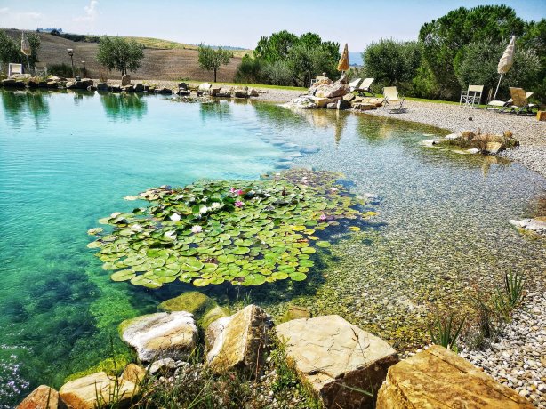 孔蒂 A 广场农庄酒店-泳池