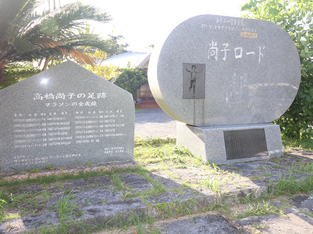 Naoko Road Monument-天城町必去景点