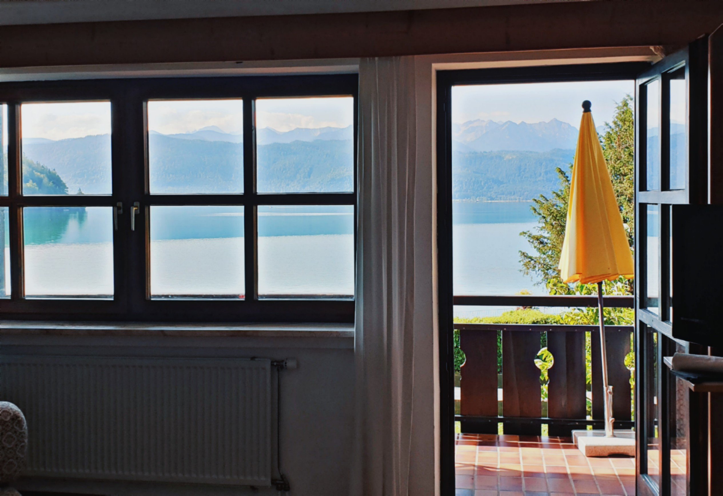 Brackenhofer Aparthotel am Walchensee-酒店景观