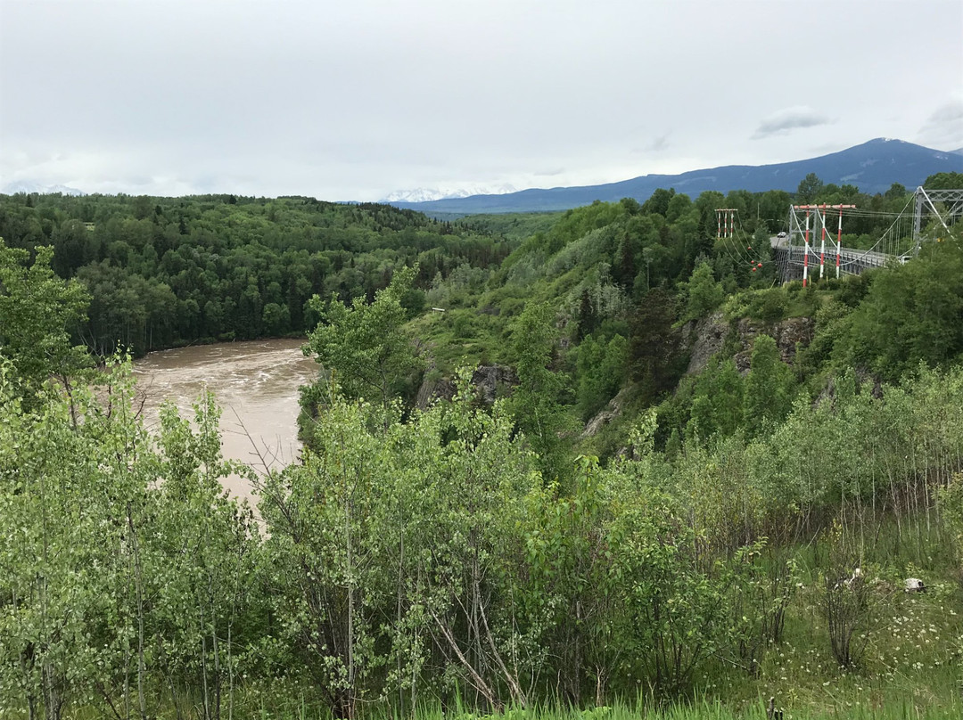 Hagwilget Canyon Bridge-新黑兹尔顿必去景点