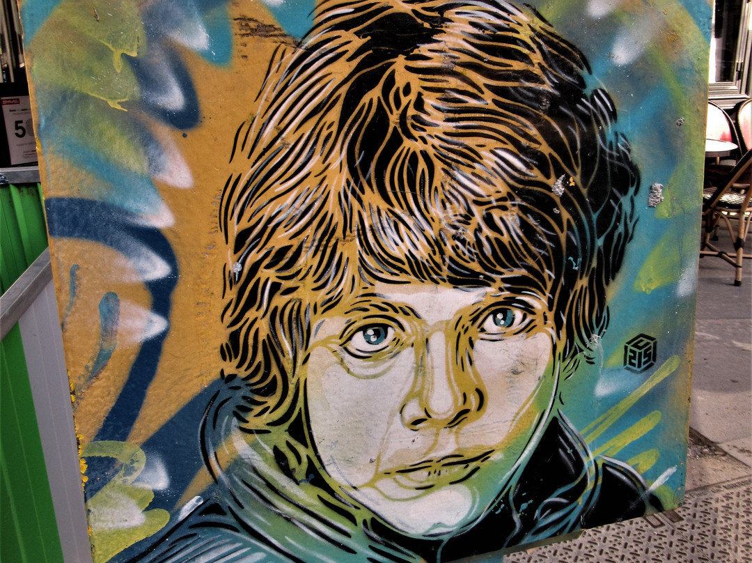 Fresque Luke Skywalker景点图片