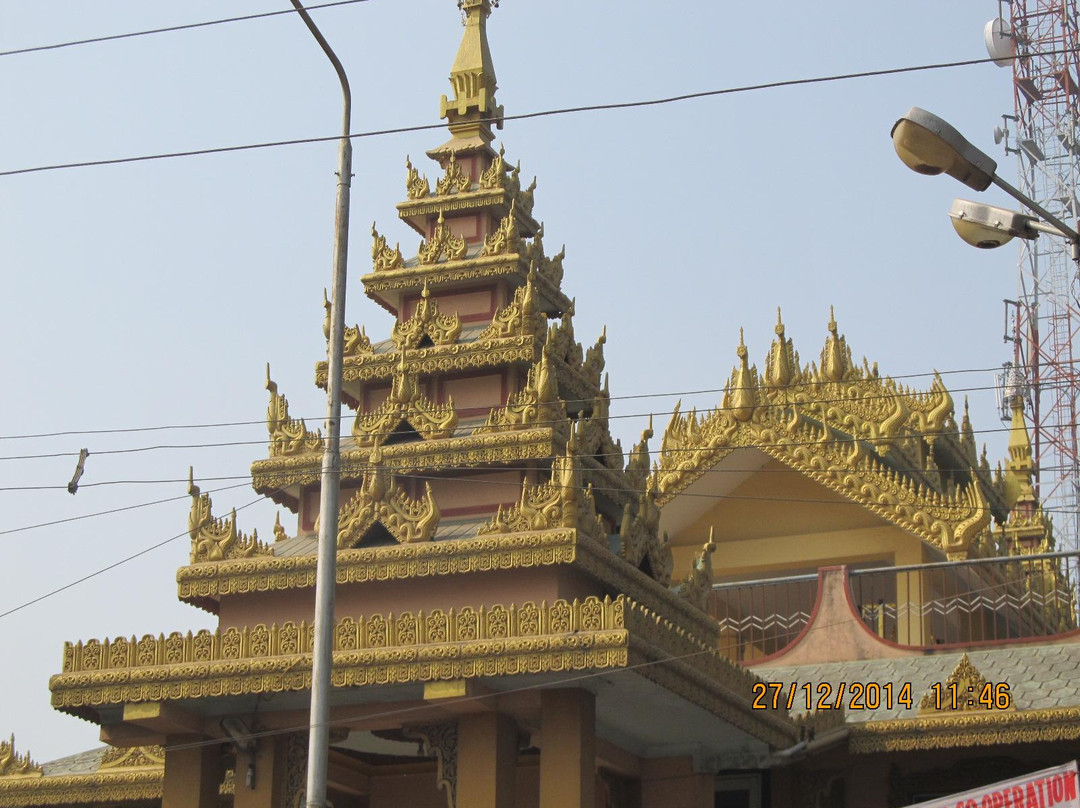 Burmese Vihara Monastary-菩提伽耶必去景点