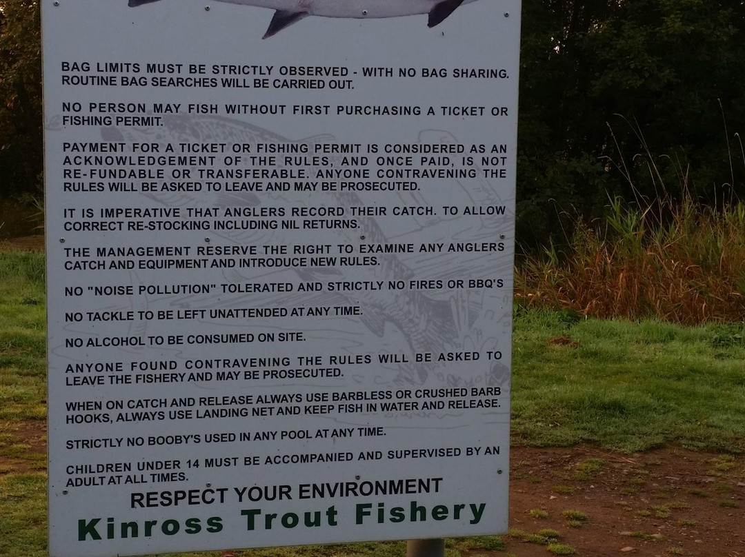 Kinross Trout Fishery & Activity Centre-Kinross必去景点