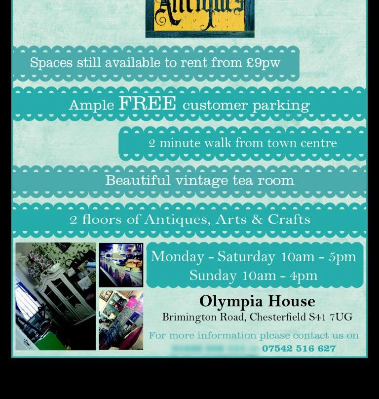 Olympia House Antiques & Craft Centre-切斯特菲尔德必去景点