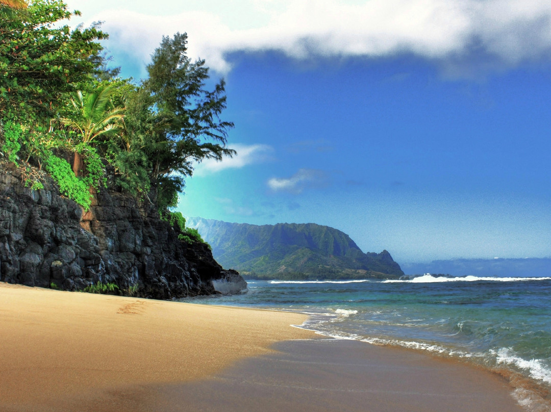 Pali Ke Kua Beach景点图片
