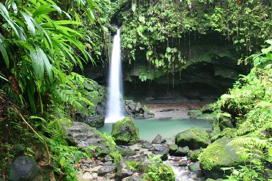 Emerald Pool-Morne Trois Pitons National Park必去景点
