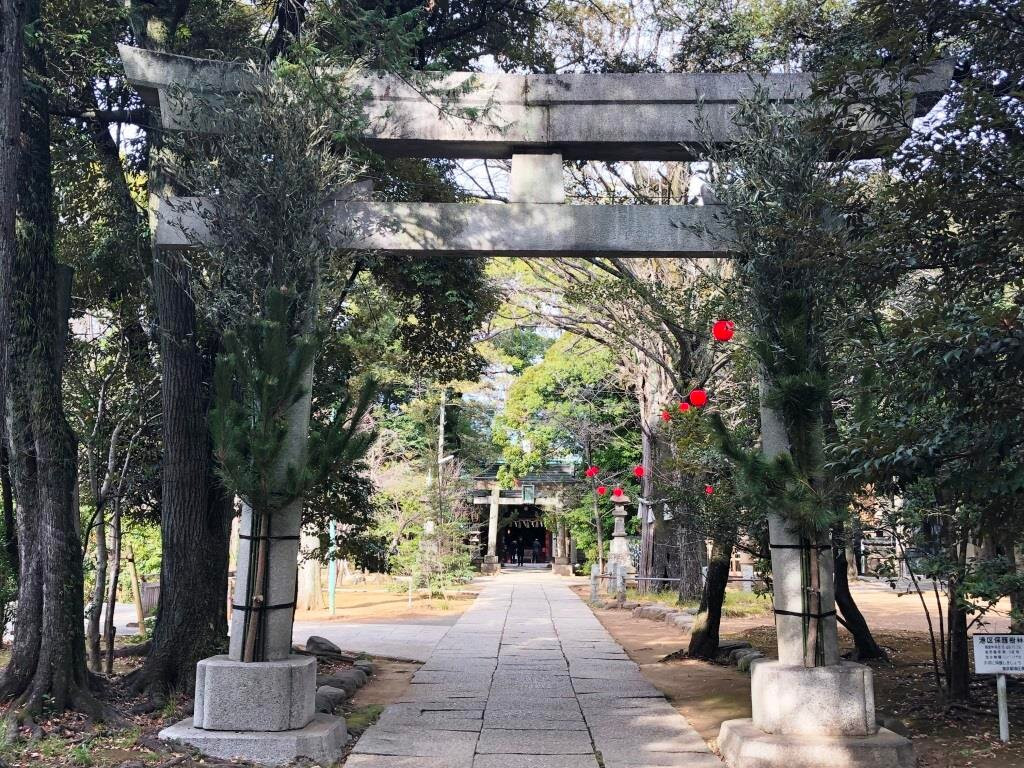 冰川神社-Akasaka必去景点