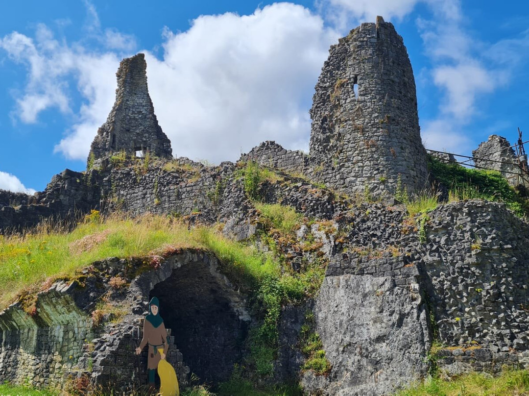Les ruines du Chateau Fort de Montaigle景点图片