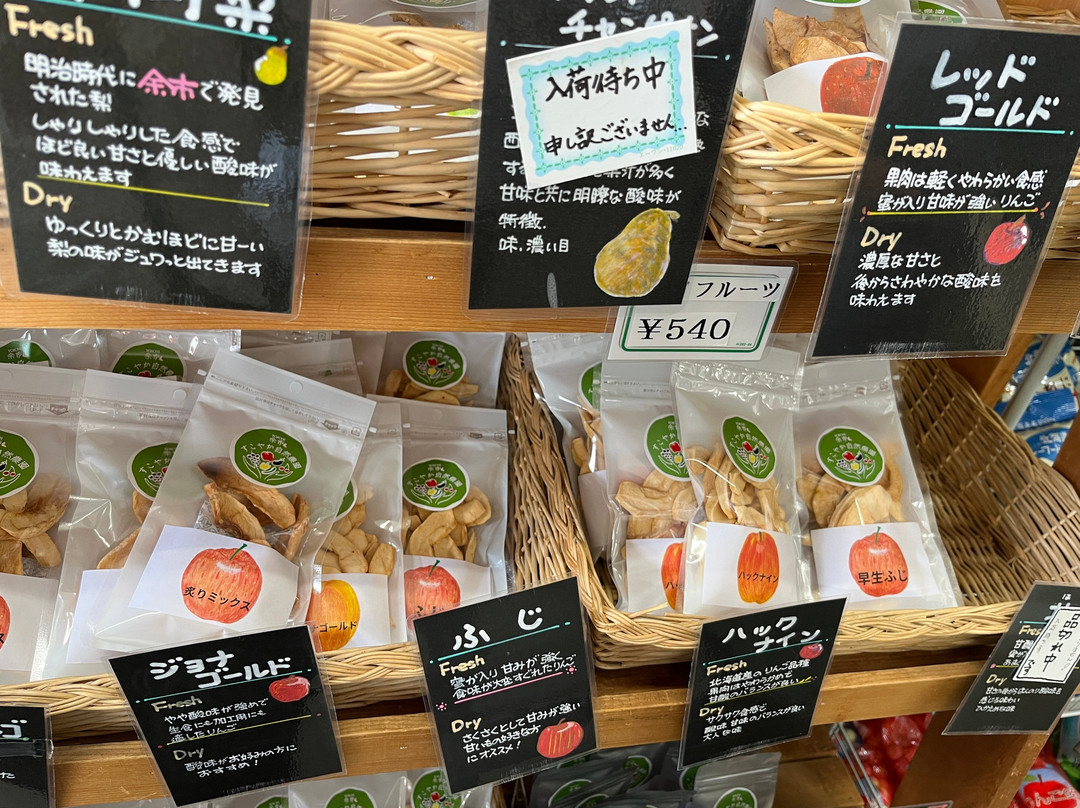 Space Apple Yoichi Michi-no-Eki-余市町必去景点