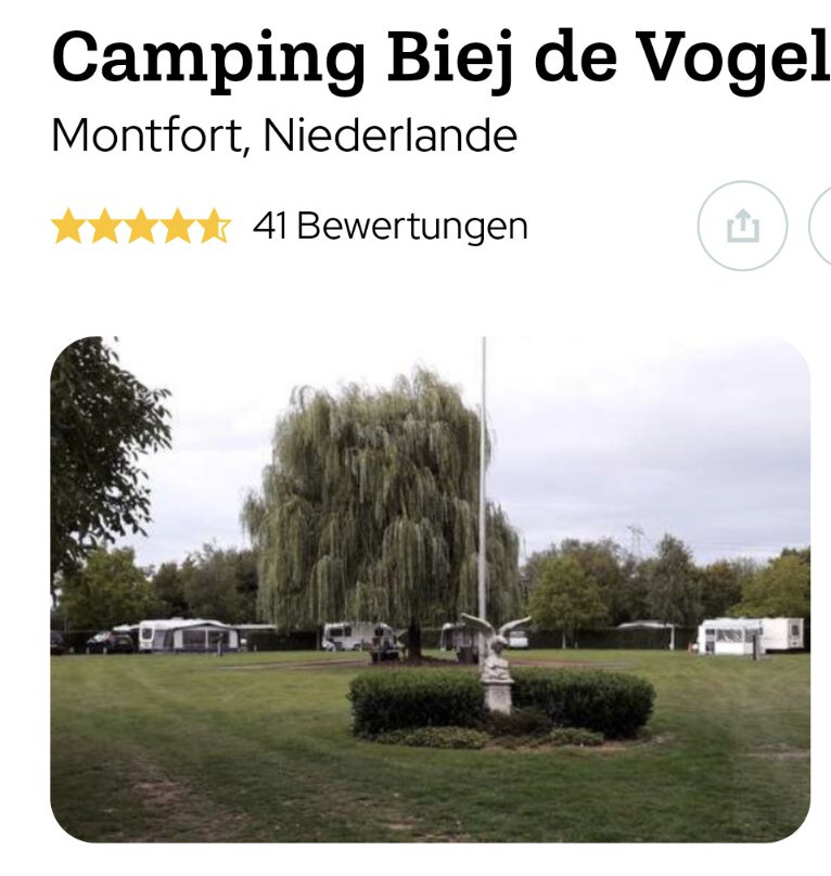 Camping Biej De Vogel