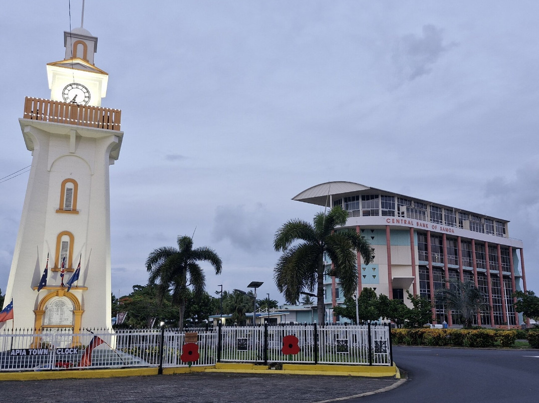 Apia Town Clock Tower-阿皮亚必去景点