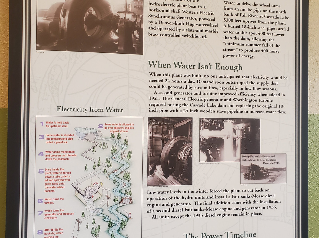 Historic Fall River Hydroplant-埃斯蒂斯公园必去景点