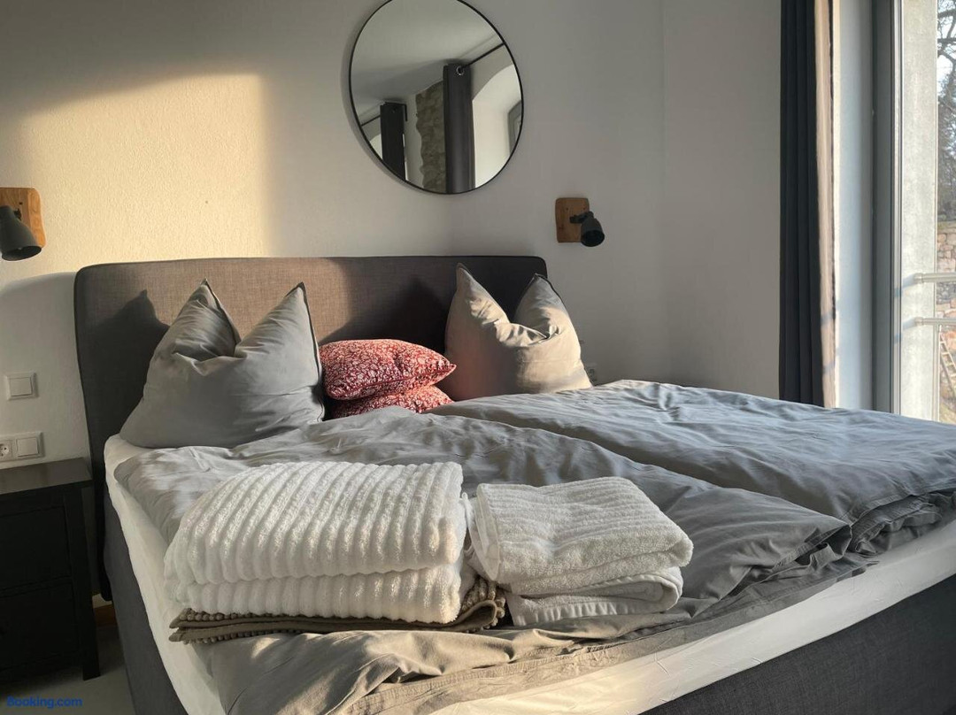 Ranis酒店住宿-Gastehaus Lausnitz Zimmer