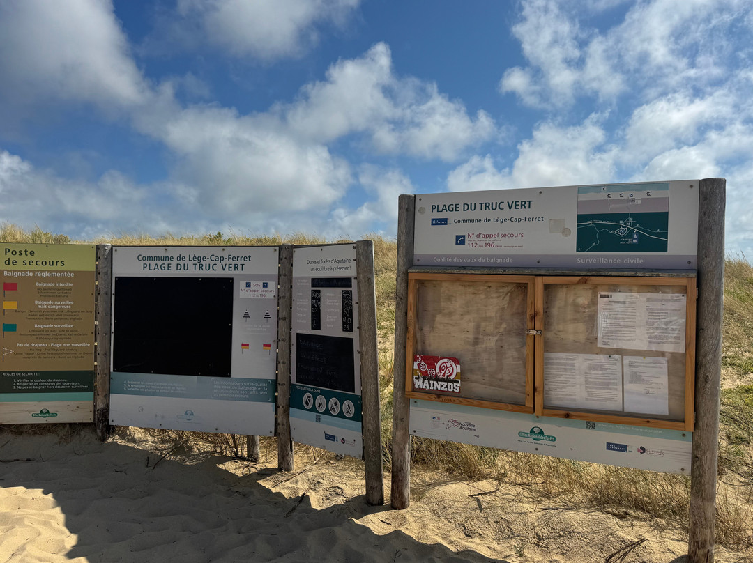 Plage Truc Vert-莱格卡弗尔雷必去景点