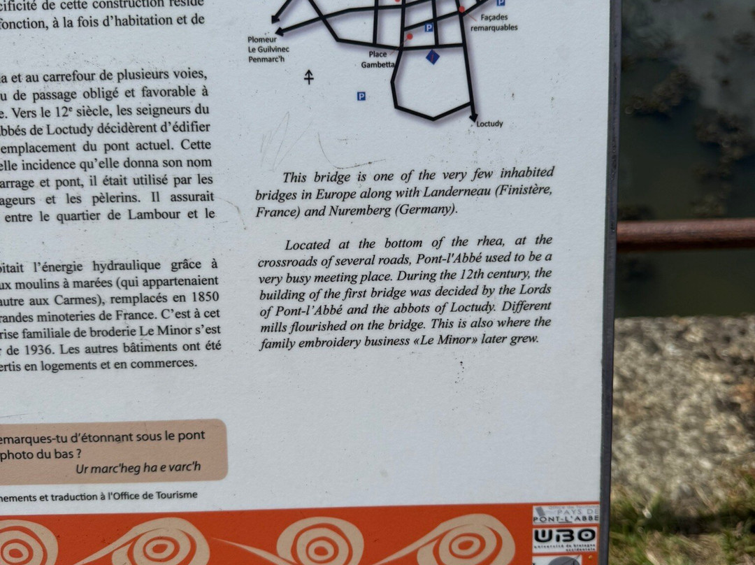 Pont Habité De Pont-l'abbé-Pont-l'Abbe必去景点