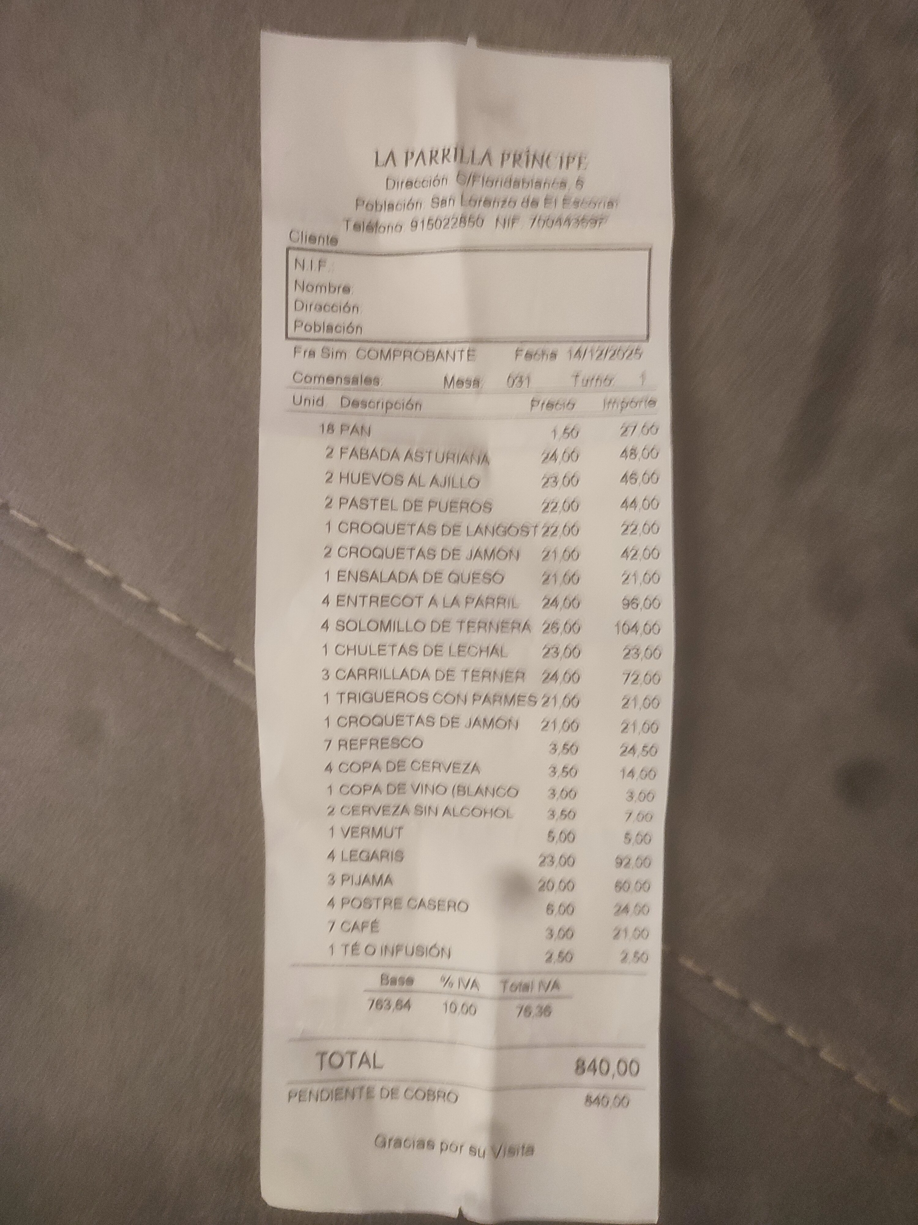 Parrilla Principe-官方