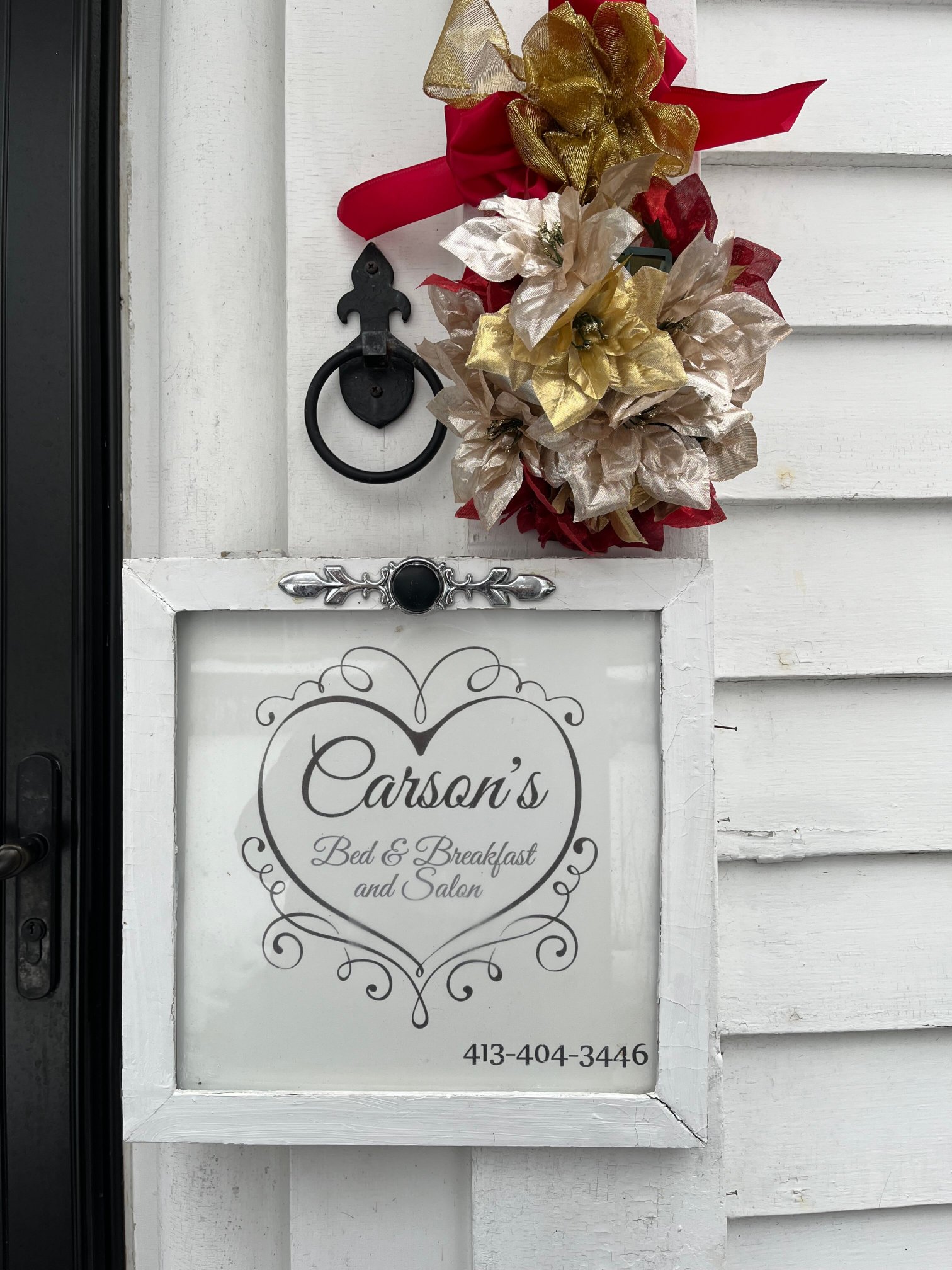 Carson's Bed & Breakfast and Salon-浴室