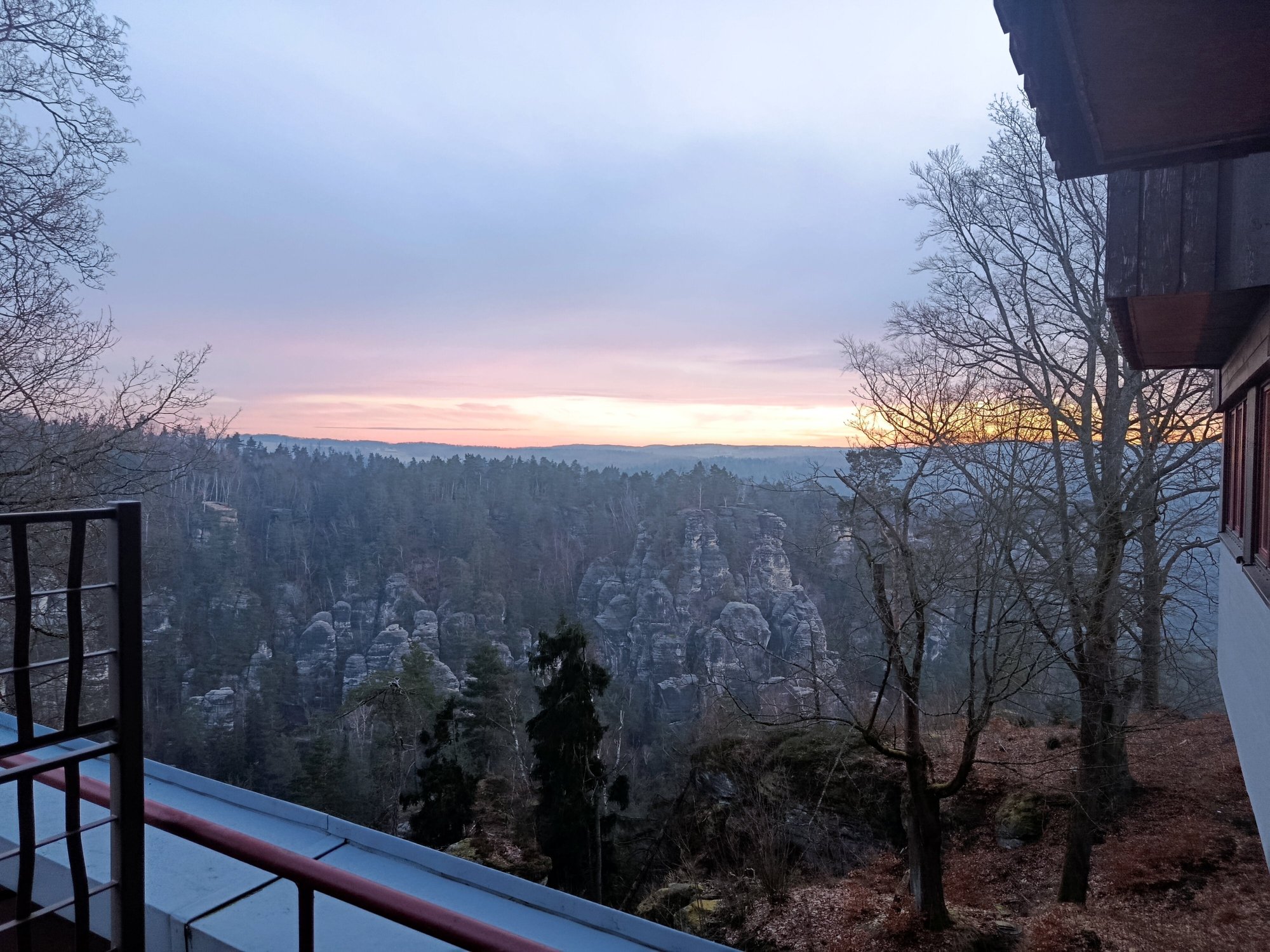 Berghotel Bastei-酒店景观