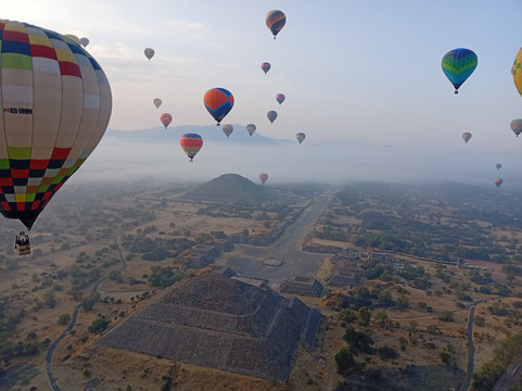 Magic Balloons México-San Martin de las Piramides必去景点