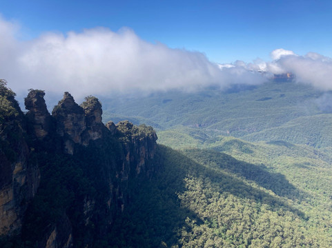 三姐妹峰缆车-卡通巴必去景点
