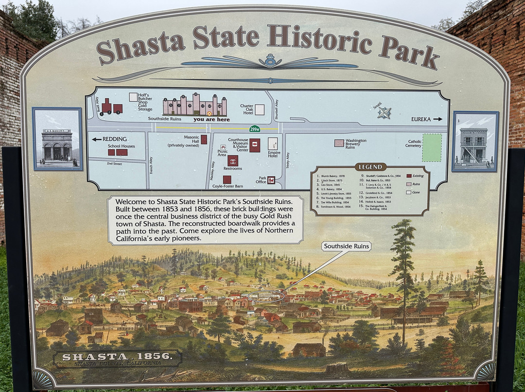 Shasta State Historic Park-雷丁必去景点