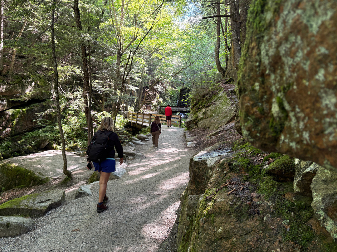 Flume Gorge-林肯必去景点