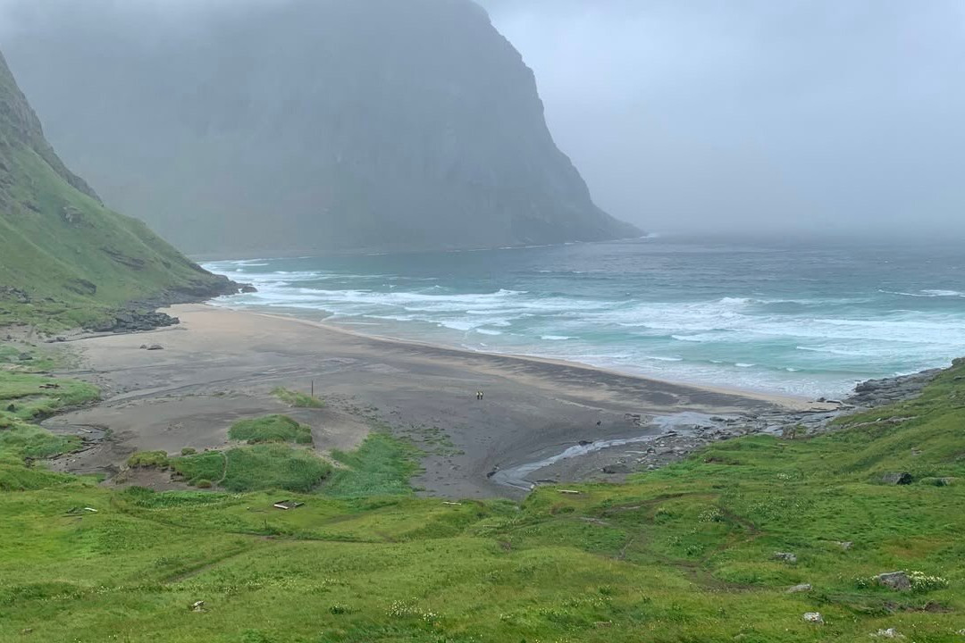 Kvalvika Beach-Moskenesoy必去景点