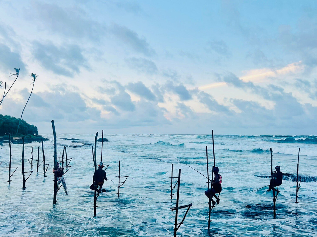 stilt fishermen Sri Lanka-克拉必去景点