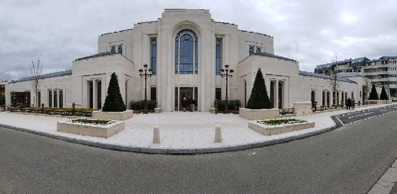 Paris France Temple & Visitors' Center景点图片