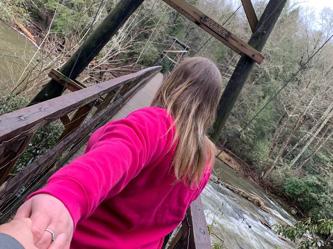 Toccoa River Swinging Bridge景点图片