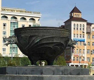 Monument Fountain Kazan-喀山必去景点